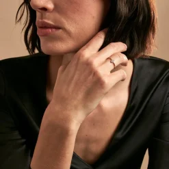 Bague Pear C Or Jaune Diamant