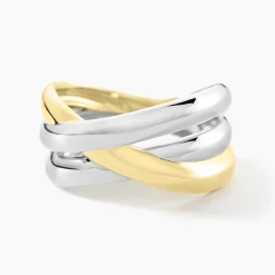 Bague Perfect Match Argent Bicolore