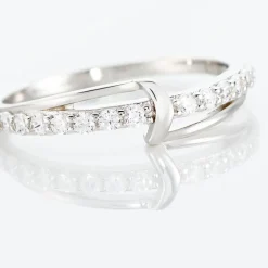 Bague Pernilla Argent Blanc Oxyde De Zirconium