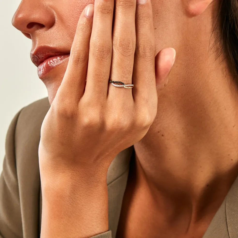 Bague Philomel Or Jaune Diamant
