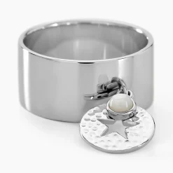 Bague Piassina Argent Blanc Nacre