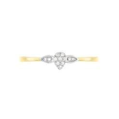 Bague Piers Or Jaune Diamant