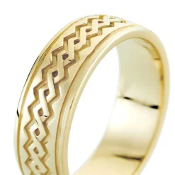 Bague Plaqué Or Jaune Hugh