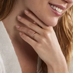 Bague Plaqué Or Jaune Ino