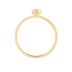 Bague Plaqué Or Jaune Lynnha Oxyde De Zirconium