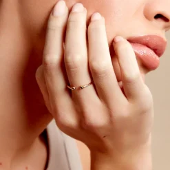 Bague Plaqué Or Jaune Zaelie