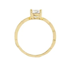 Bague Plaqué Or Kurt Oxydes De Zirconium