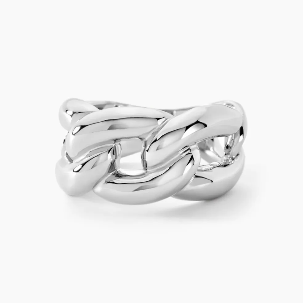 Bague Poema Argent Blanc