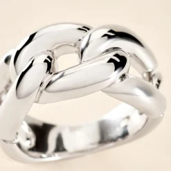 Bague Poema Argent Blanc