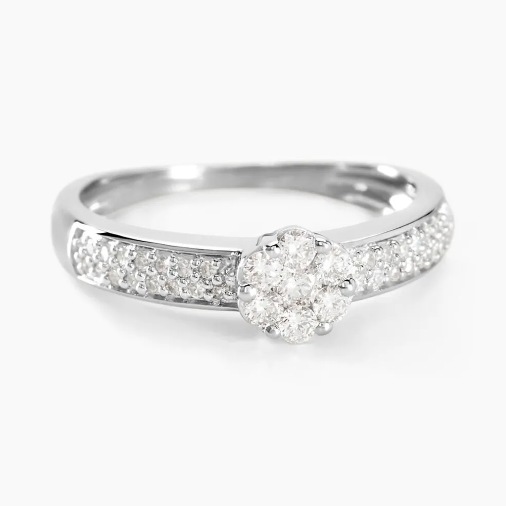 Bague Praya Or Blanc Diamant