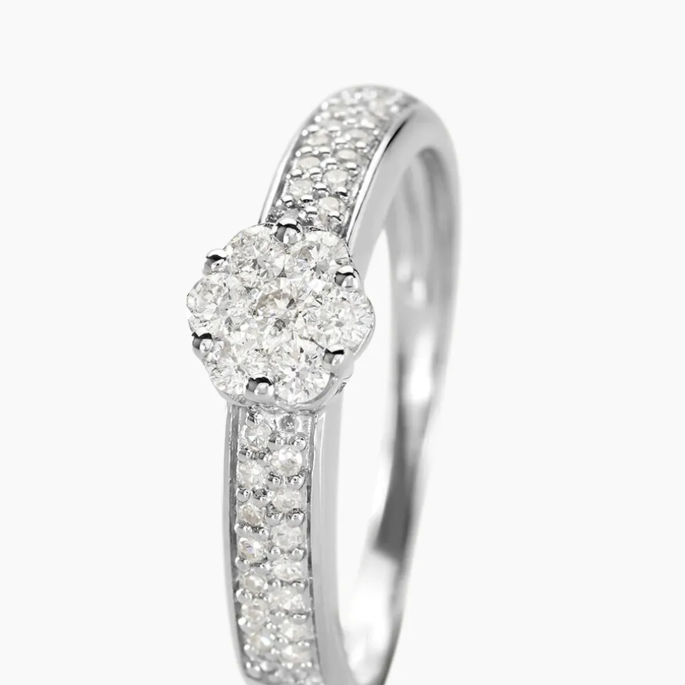 Bague Praya Or Blanc Diamant