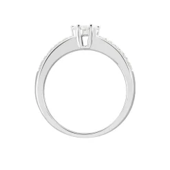 Bague Praya Or Blanc Diamant