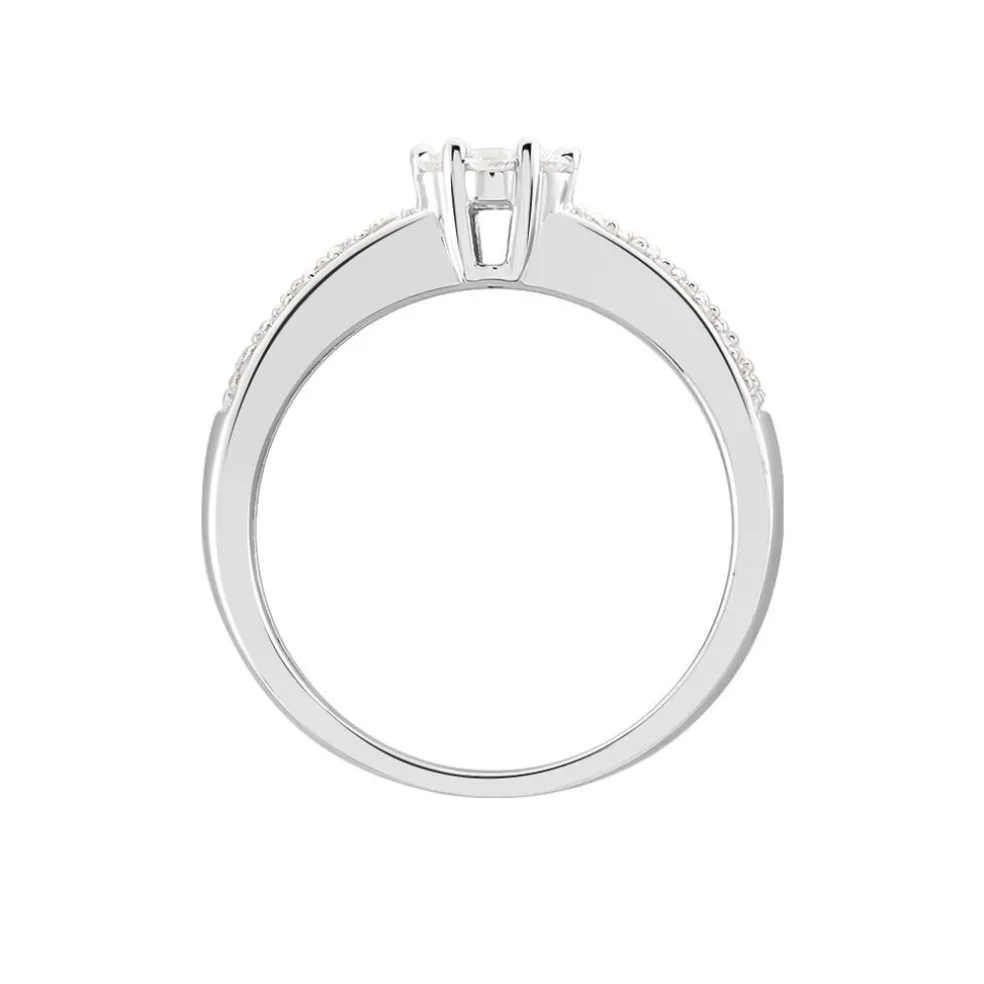 Bague Praya Or Blanc Diamant