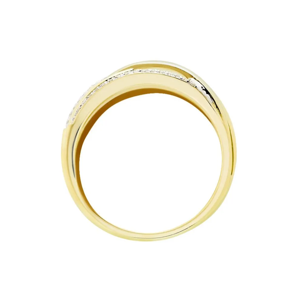 Bague Presilia Or Jaune Diamant