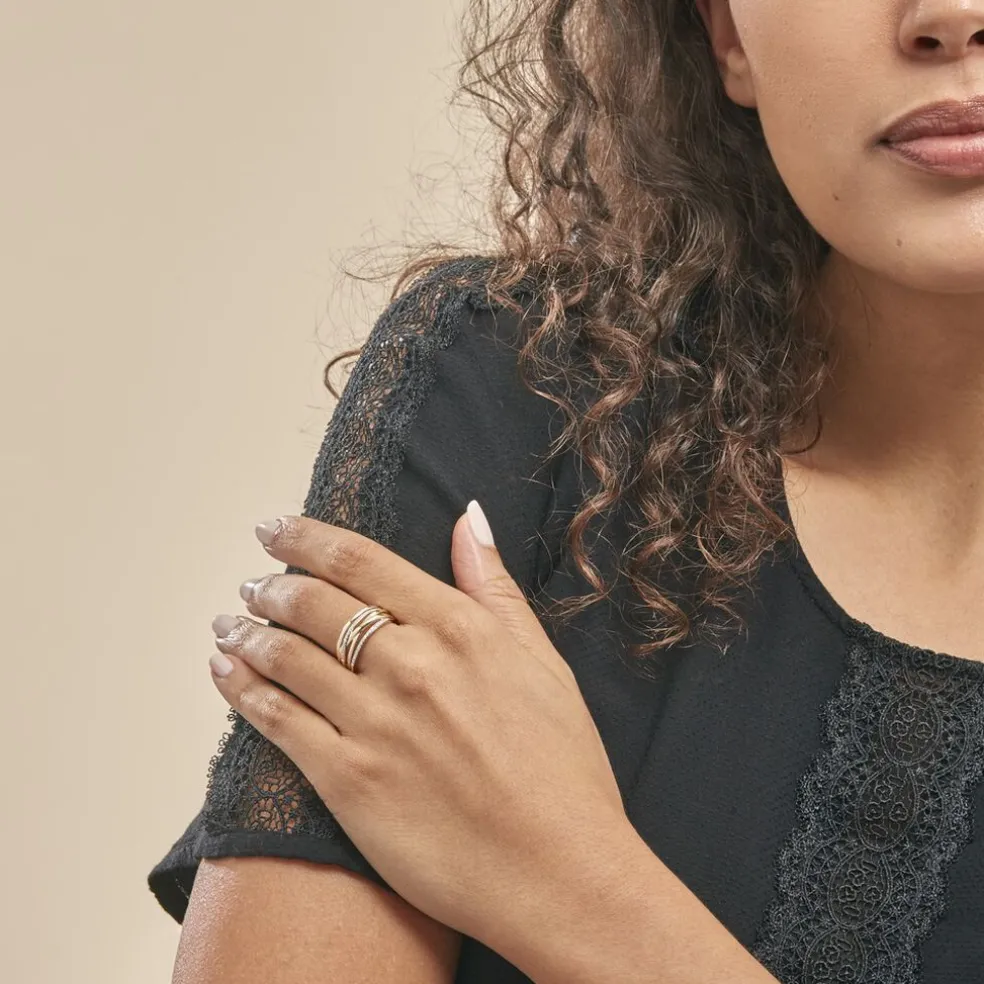 Bague Presilia Or Jaune Diamant