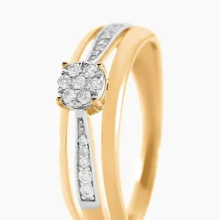 Bague Primrose Or Jaune Diamant