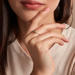 Bague Printemps Précieux Or Jaune Topaze Améthyste