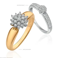 Bague Rasha Or Jaune Diamant