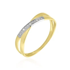 Bague Renda Or Jaune Diamant