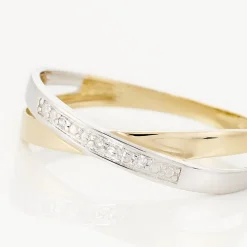 Bague Renda Or Jaune Diamant