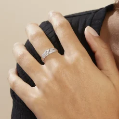 Bague Rosaleen Blanc Diamant Blanc Diamant