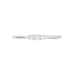 Bague Sabine Or Blanc Diamant