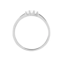 Bague Sabine Or Blanc Diamant