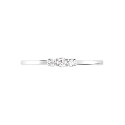 Bague Sabine Or Blanc Diamant