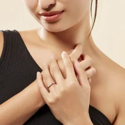 Bague Sabine Or Blanc Diamant