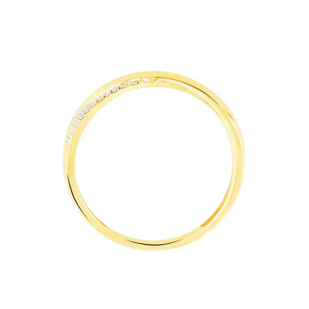 Bague Sakura Or Bicolore Diamant