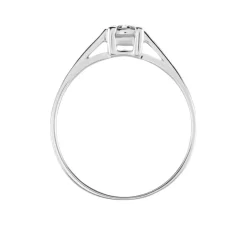 Bague Sandrine Or Blanc Diamant