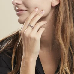 Bague Seiorse Argent Blanc