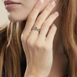 Bague Seiorse Argent Blanc
