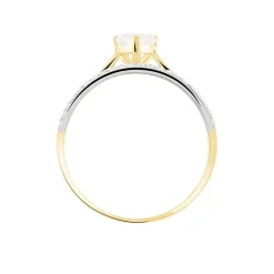 Bague Serafine Or Jaune Oxyde De Zirconium