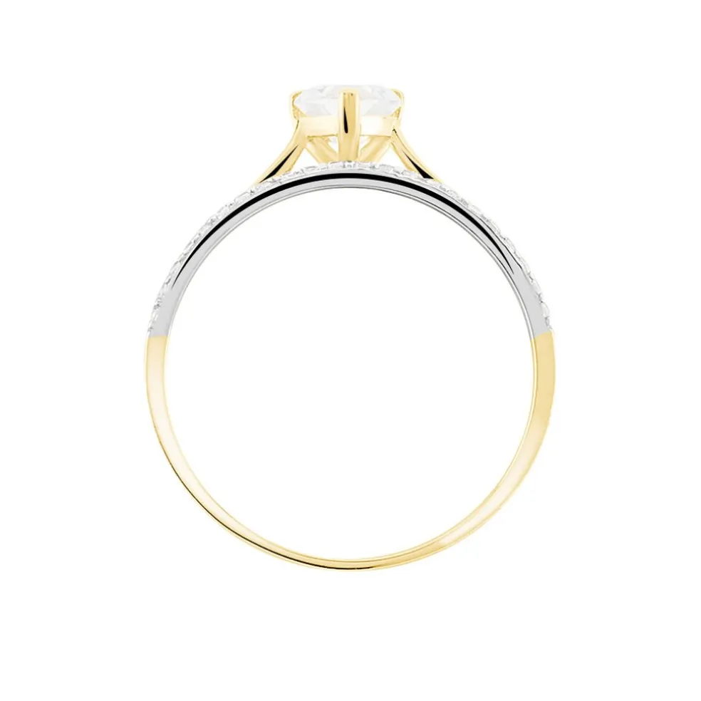 Bague Serafine Or Jaune Oxyde De Zirconium
