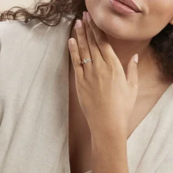 Bague Serafine Or Jaune Oxyde De Zirconium