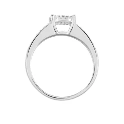 Bague Serena Or Blanc Diamant