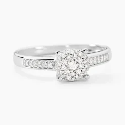 Bague Serena Or Blanc Diamant