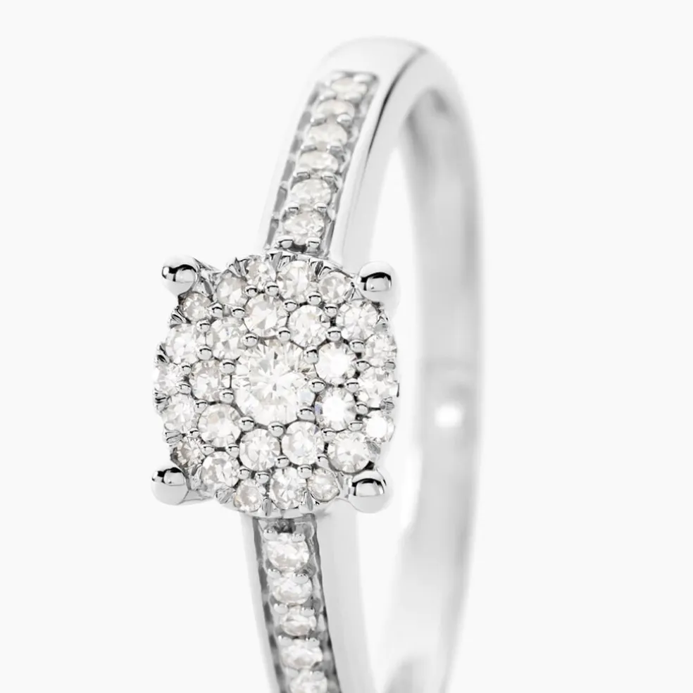 Bague Serena Or Blanc Diamant