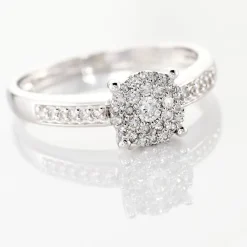 Bague Serena Or Blanc Diamant