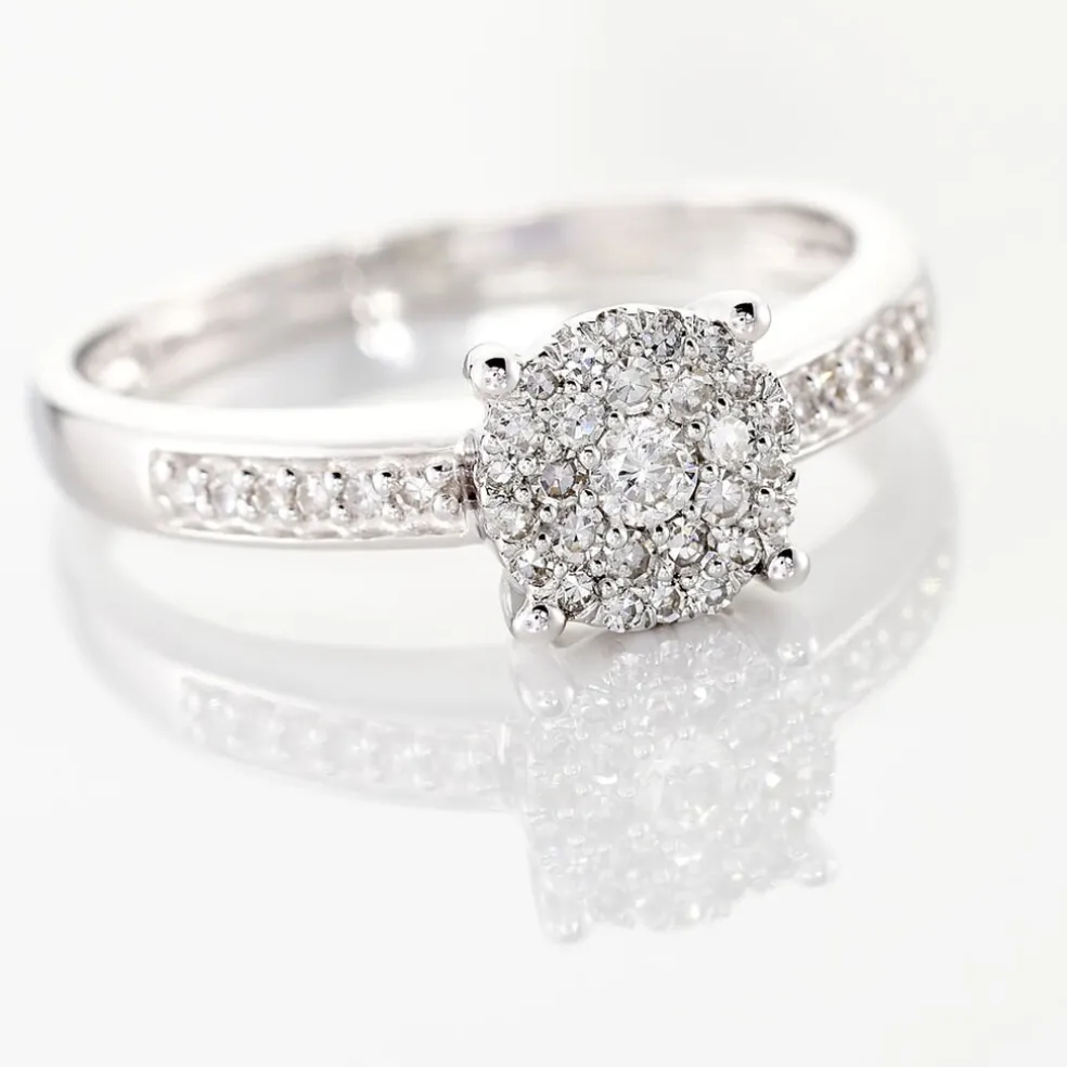 Bague Serena Or Blanc Diamant