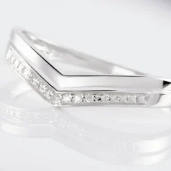 Bague Shadene Or Blanc Diamant