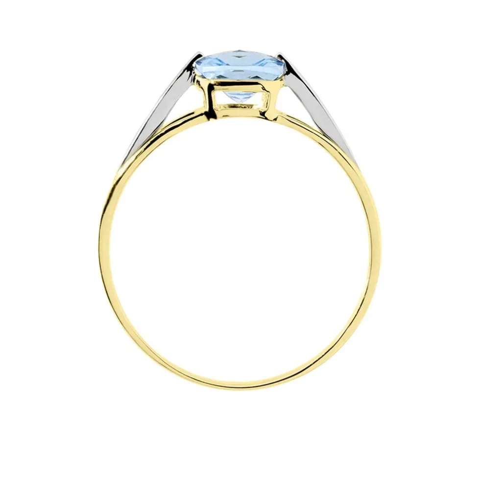 Bague Sidoine Or Bicolore Topaze