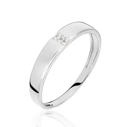 Bague Soha Or Blanc Diamant