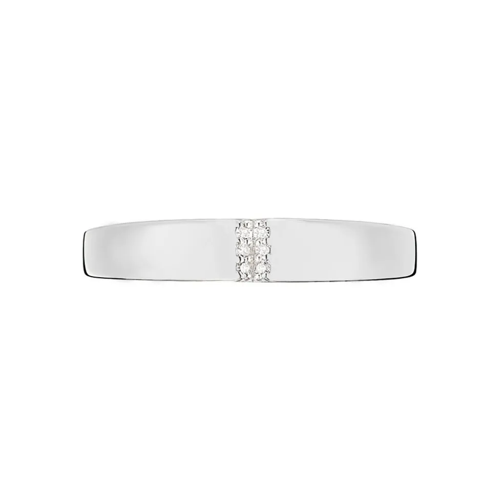 Bague Soha Or Blanc Diamant