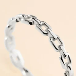 Bague Soho Argent Blanc