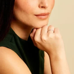 Bague Soho Argent Blanc