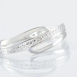 Bague Solena Or Blanc Diamant