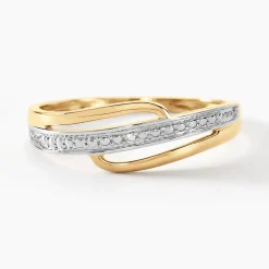 Bague Solena Or Jaune Diamant