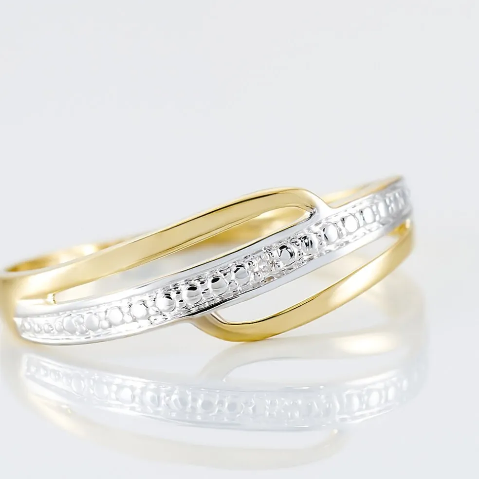 Bague Solena Or Jaune Diamant